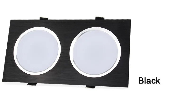 LED Downlights Square 10W 14W 20W LED Ceiling Lamp 110V 220V Driver For Living room Clothing Store Commercial Lighting