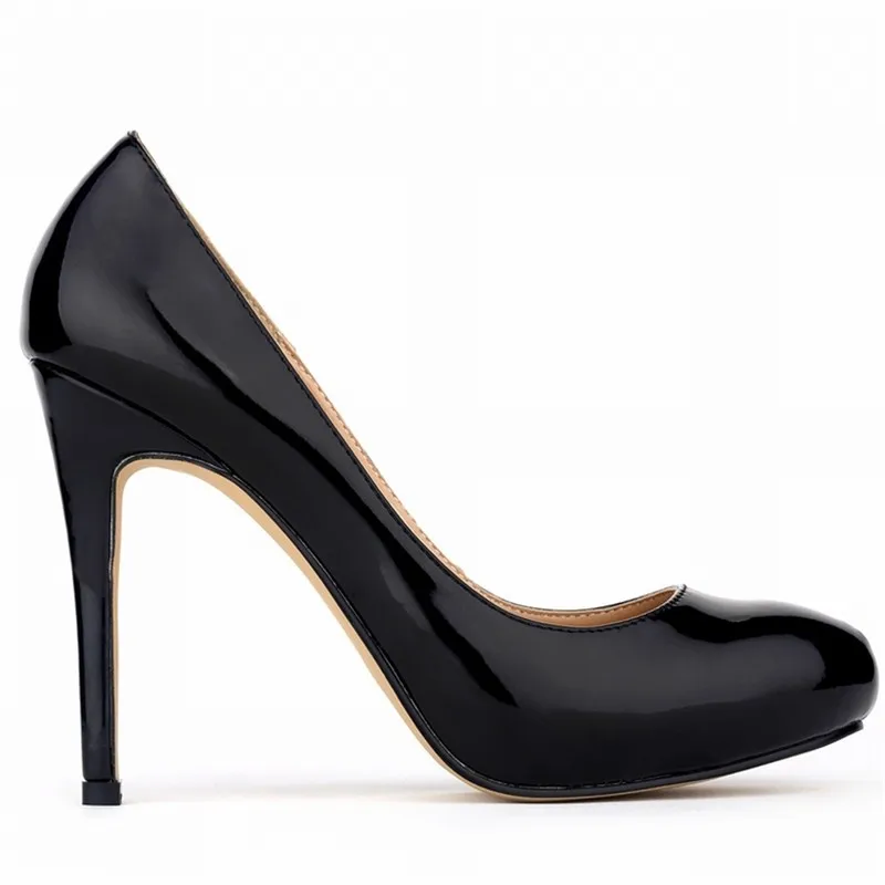WOMENS-PU-Leather-HIGH-HEEL-POINTED-TOE-CORSET-STYLE-WORK-PUMPS-COURT-SHOES-US4-11-806