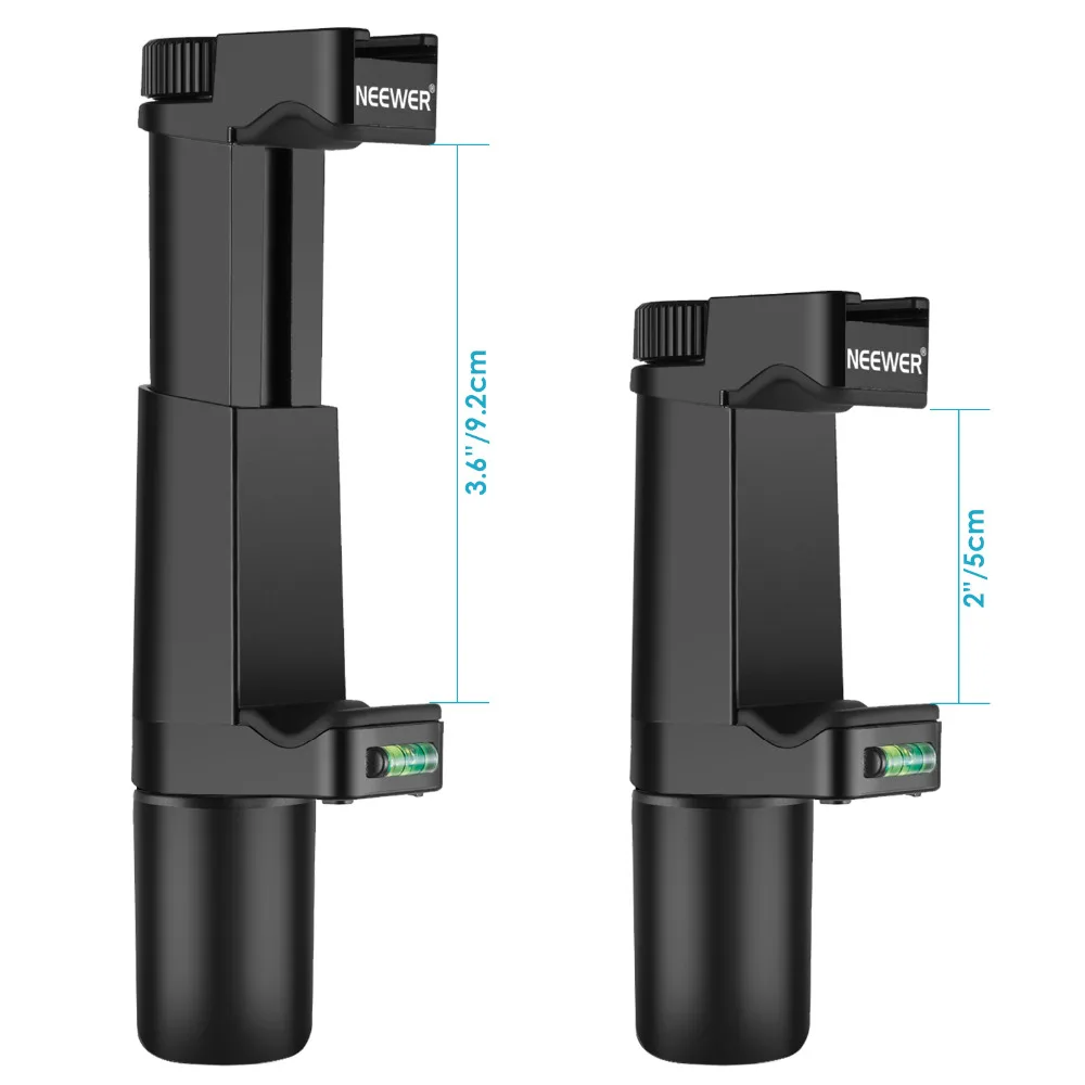 Neewer смартфон Rig Filmmaker Grip штатив крепление ж/Холодный башмак и ширина телефона Клип держатель 2-3,6 дюймов/50-92 мм для iPhone