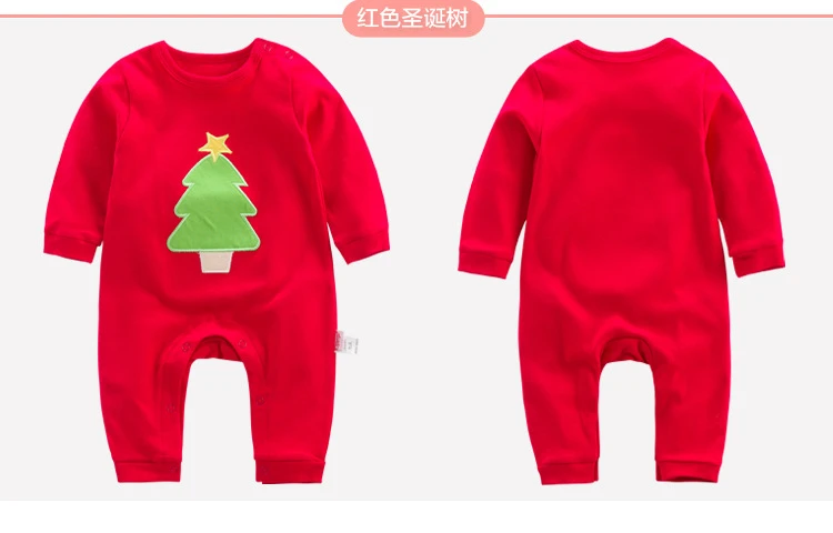 Christmas Embroidery Santa Clothing 100% Cotton Newborns Baby Boy Girl Clothes Spring Autumn Infant Long Sleeve Romper Pajamas HTB1Y.ilagb.PuJjSZFpq6zuFpXaC - Christmas Embroidery Santa Clothing 100% Cotton Newborns Baby Boy Girl Clothes Spring Autumn Infant Long Sleeve Romper Pajamas
