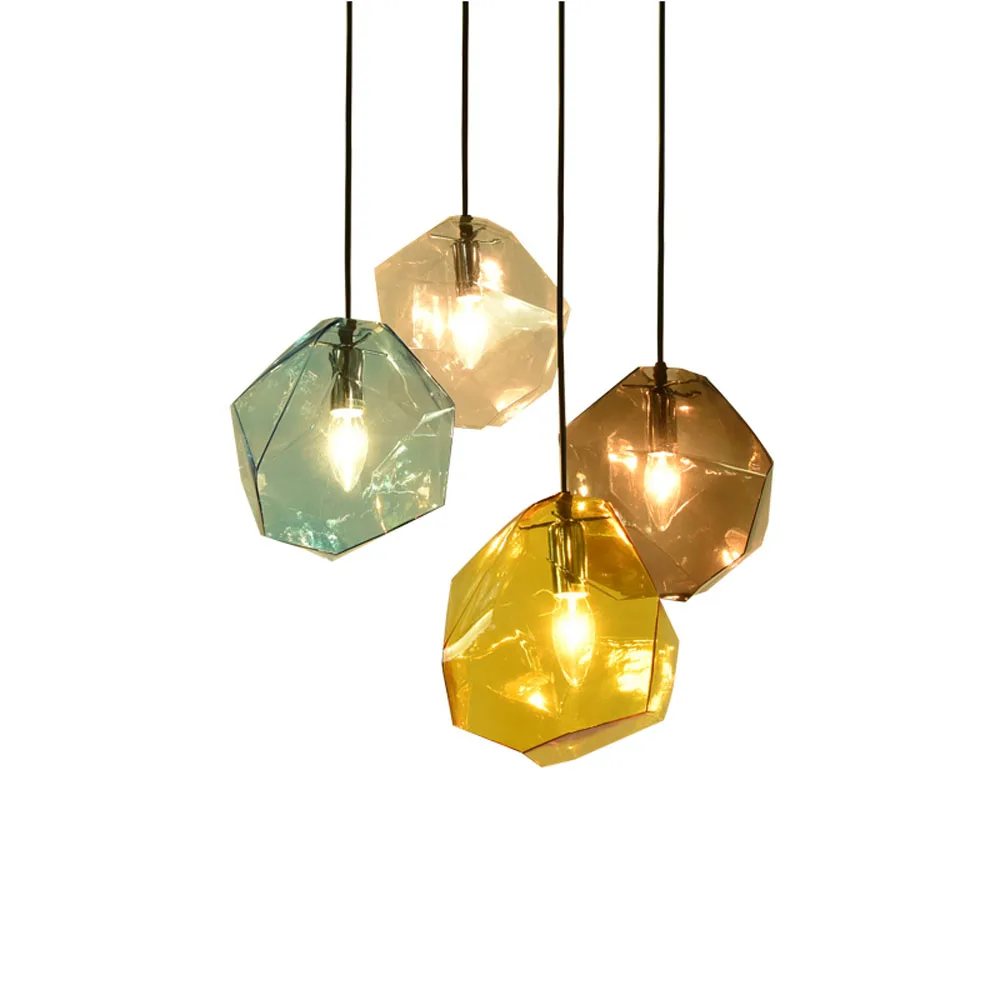 pendant lighting glass pendant hanging lights Multi Color Nordic