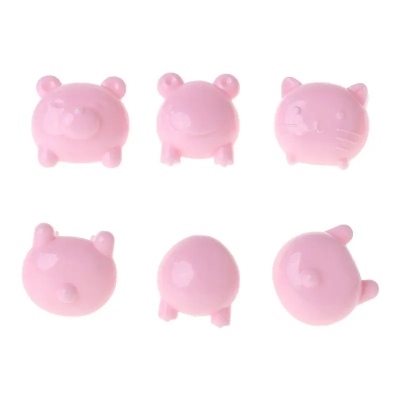 OOTDTY 6pcs Socket Cap Baby Safe Protection Electric Plug Protector Children Anti Shock