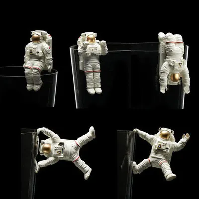 Фигурка космонавта из ПВХ модель игрушки 5 шт./компл.|pvc figure|figure setastronaut figure |