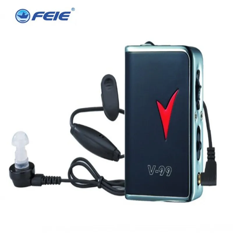 

FEIE audiophones deaf ear hearing devices v-99 pocket hearing enhancing hearing aid free shipping