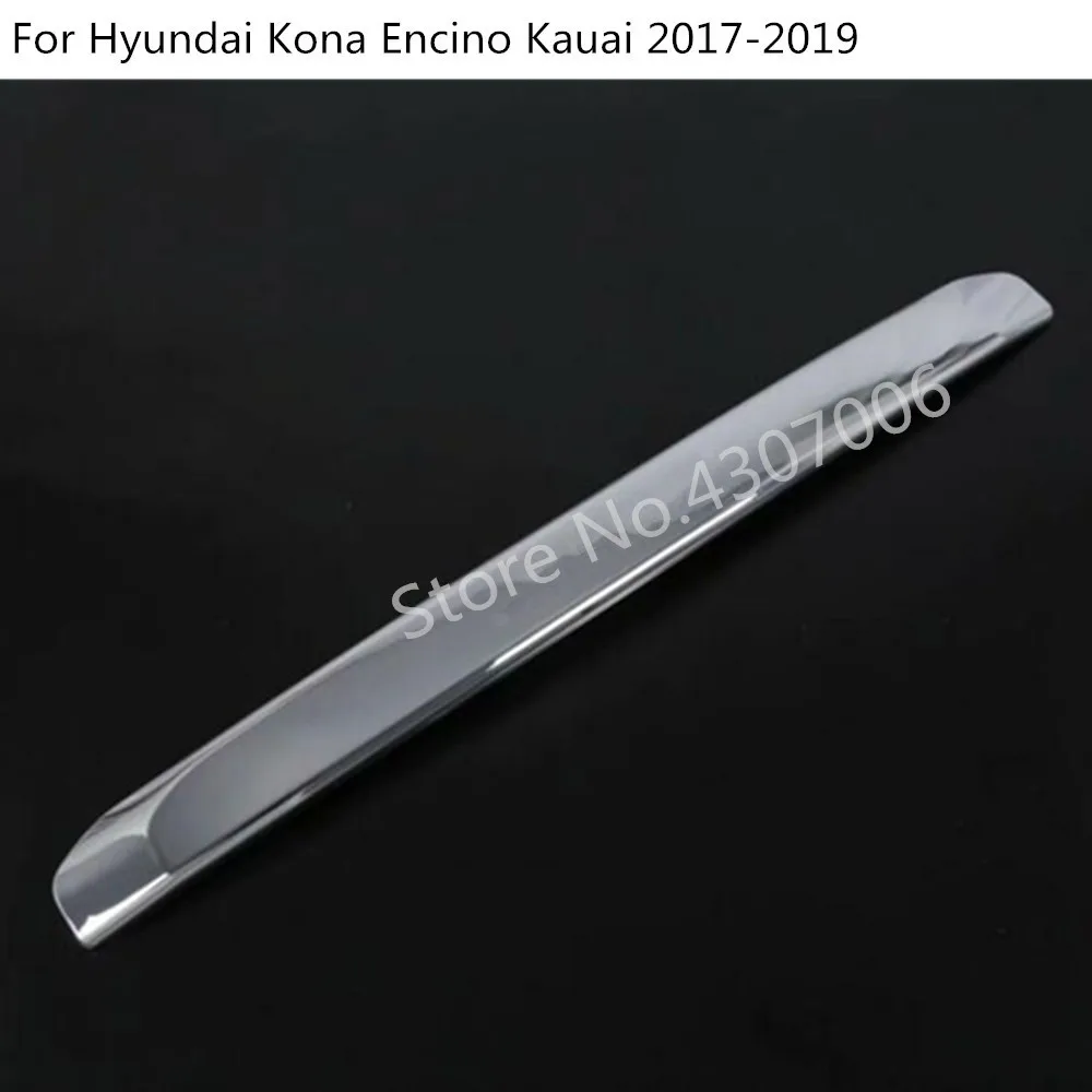 Для hyundai Kona Encino Kauai автомобильный корпус задний бампер накладка палка детектор Планки Рамка