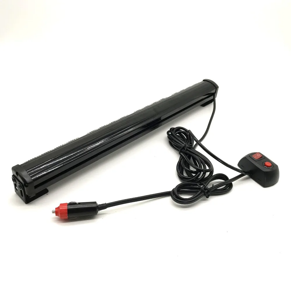 Baratos 16 LED de alta potencia 12V coche camión LED luz estroboscópica bombero policía intermitente luces de alerta de emergencia rojo azul Amarillo Blanco verde