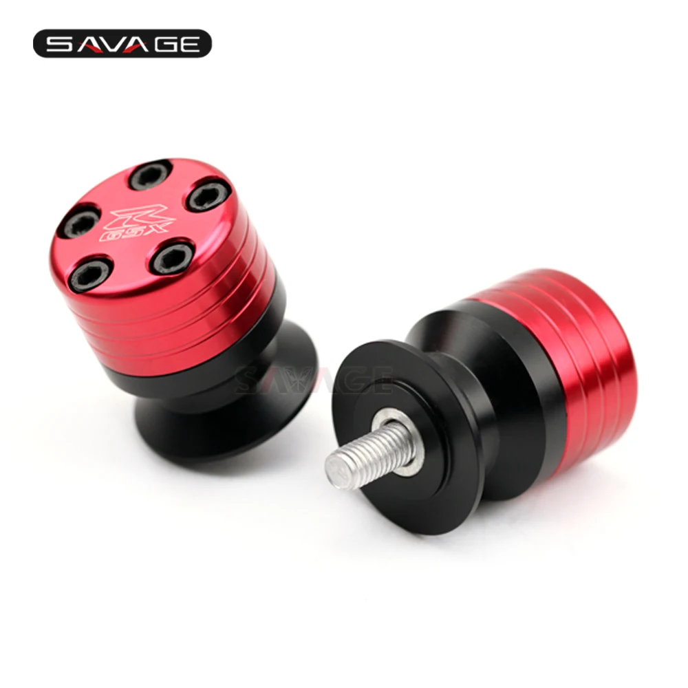 S  GSX-R LOGO Rear Swingarm Spools Protector (10)