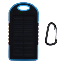 Водонепроницаемый солнечный Power Bank 4000 мАч портативное зарядное устройство Enternal PowerBank Аккумулятор для Xiaomi телефон 5S 6 4S HTC RDZ483