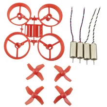 DIY Tiny Whoop RC Drone JJRC H36 Eachine E010 Frame Kit Propeller Brush Motor Propeller Spare Parts