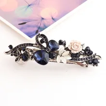 Классический бант драгоценный камень шпилька боковая заколка аксессуары для волос шпилька для женщин ювелирные изделия на каждый день Вечеринка Выпускной головной убор «Принцесса»