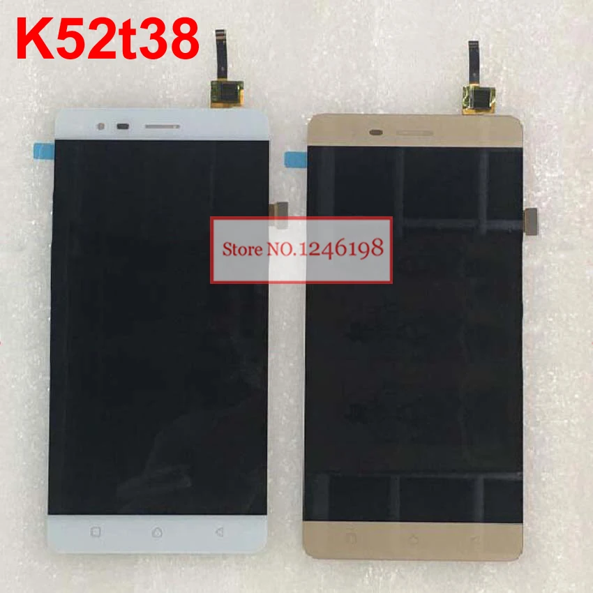 

White Gold TOP Qaulity Full LCD For Lenovo K5 Note K52t38 Display Touch Screen Digitizer Assembly Replacement Parts