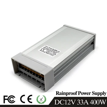 

Single Output Rainproof 400W 33A 12V DC Switching Power Supply Driver AC 110V 220V to DC12V SMPS For Led Strip Module Light Lamp