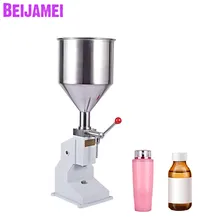 Beijamei 0~ 50 г ручная машина для наполнения пищевых продуктов, небольшие количественные машины для наполнителя жидкой пасты для пищевых продуктов, ежедневные химические