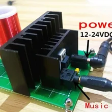 Высокое напряжение Тесла катушки поле громкоговоритель низкая мощность миниатюрный мини Тесла C