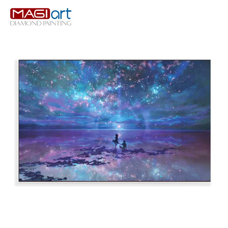 

Diamond painting accessories,Diamond embroidery,5D DIY mosaic Diamant, picture of rhinestone,full round Night sky ZML009