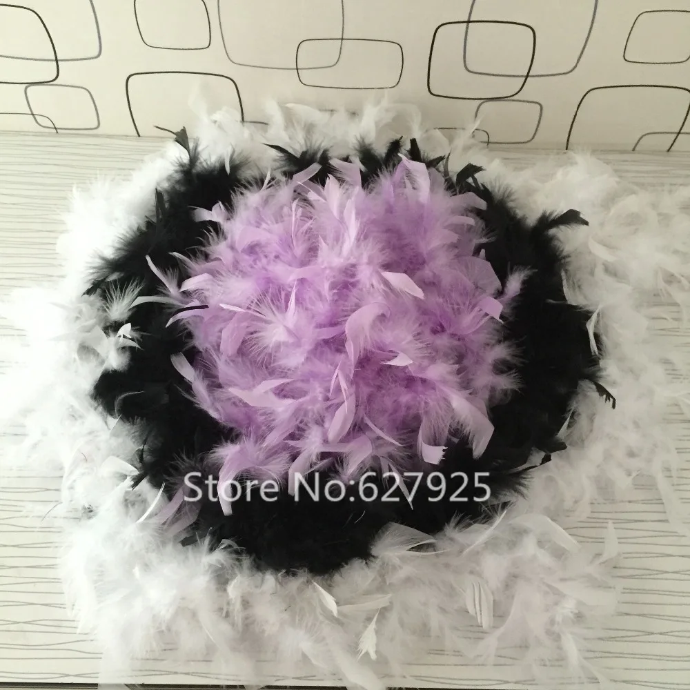 Free Shipping 2Yards Wedding Centerpieces Turkey Feather Strip Wedding