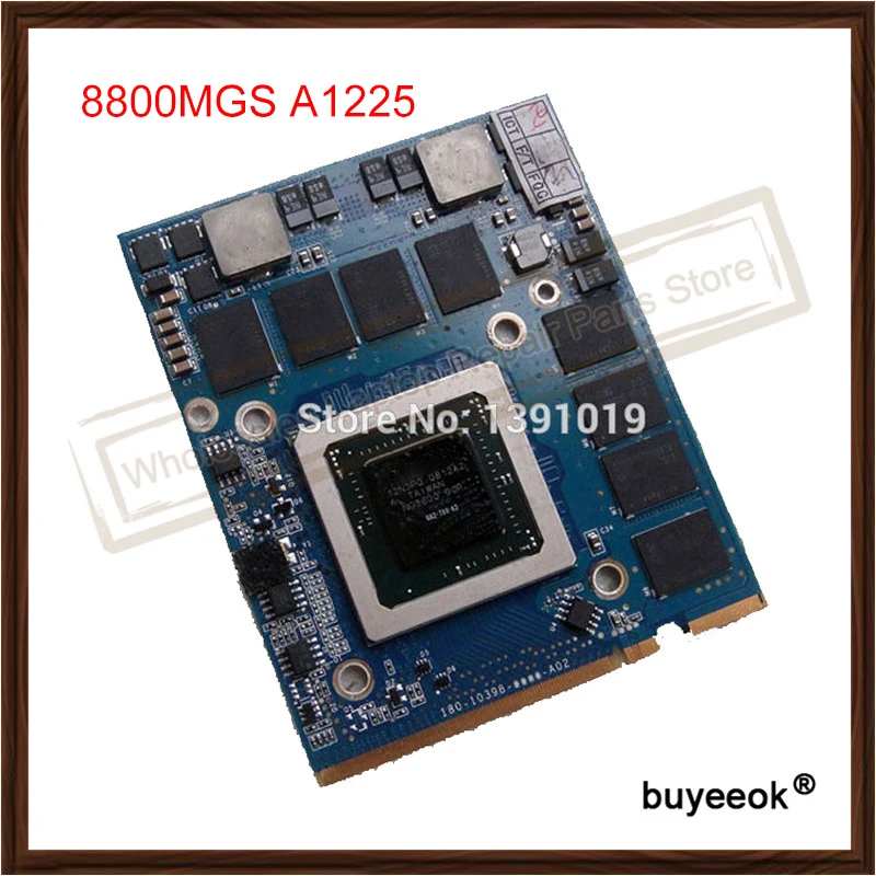 Original 8800MGS Video Card For Apple iMac 24'' A1225 G92 700 A2 512MB