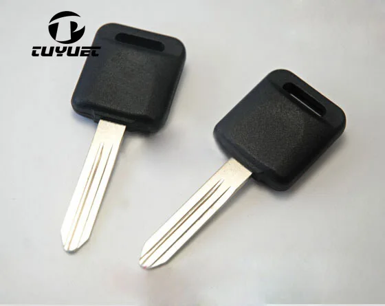 Nissan key shell Nissan transponder key  Shell with silver logo (13)-1