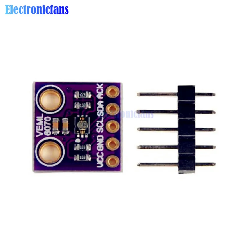 Фонарь VEML6070 с датчиком УФ чувствительности для Arduino I2C от 2 7 в до 5 В Новинка|module