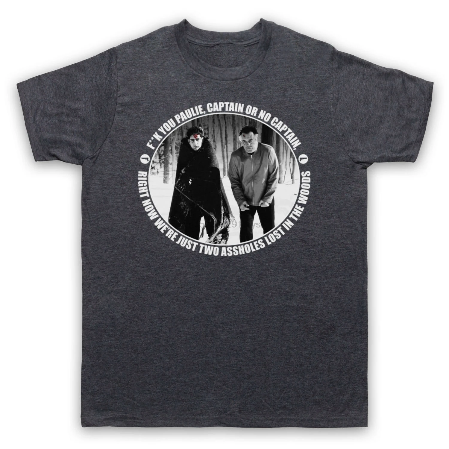 

SOPRANOS CHRISTOPHER PAULIE UNOFFICIAL LOST IN THE WOOD ADULTS &amp T-SHIRT