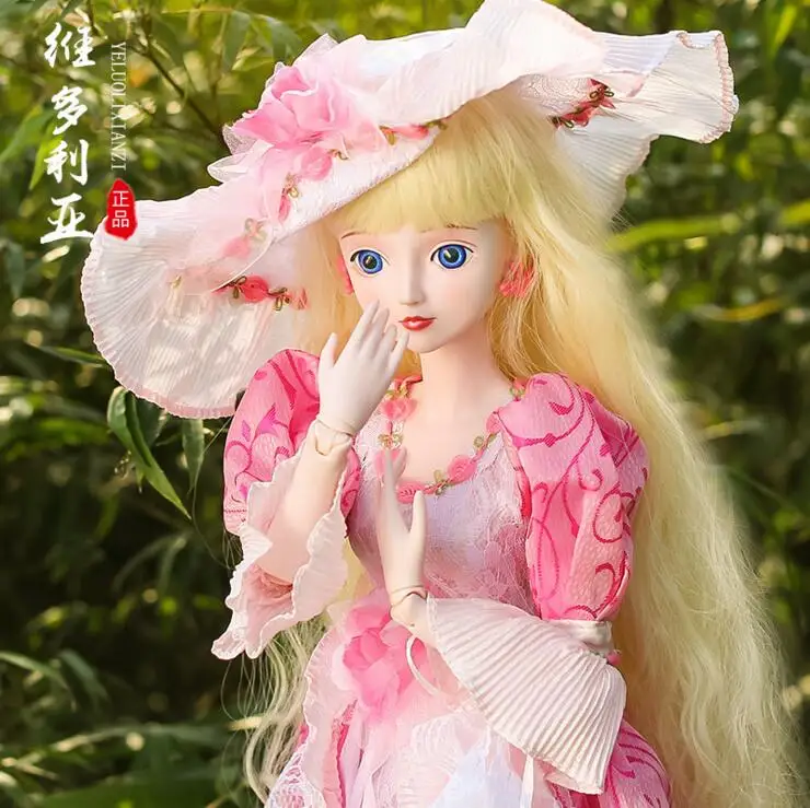 BJD Puppe 41cm Mit Zubehör - Modepuppe Mit Gelenken Für Mädchen