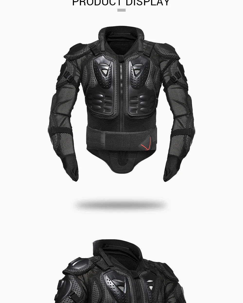 HEROBIKER мотоциклетная Броня Защита Защитное снаряжение Защита тела куртка для мотокросса мото куртки с защитой шеи