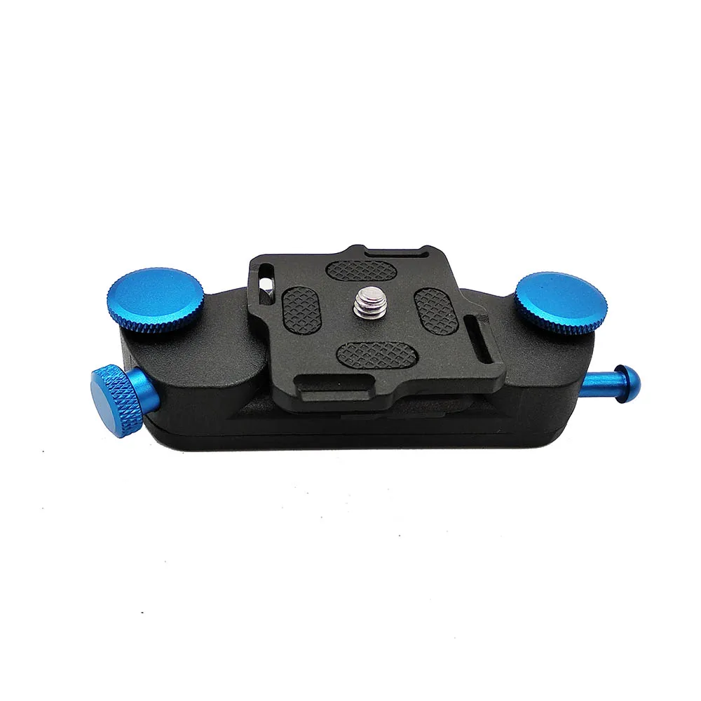 

KOLIVAR Capture Camera Clip Aluminum Alloy Quick Release Clip with Plate With 1/4 Tripod Screws Strap Mount for DSLR Camera