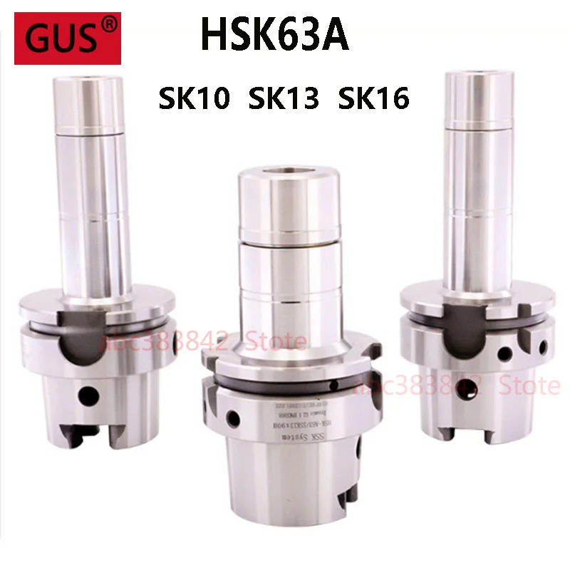 

HSK63A SK10 SK13 SK16 90L 120L 150L High speed knife handle Accuracy 0.002mm High Speed Dynamic Balance: G2.5 30000 RPM