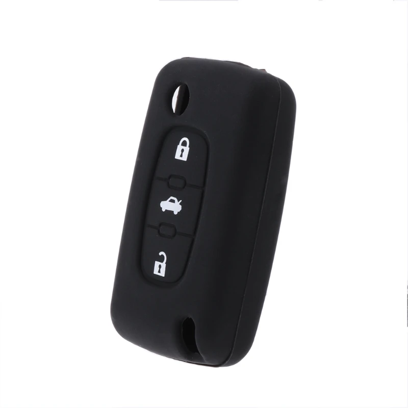 

3 Buttons Foldable Car Remote Key Cover For Citroen C2 C3 C4 Picasso Xsara C5 C6 C8