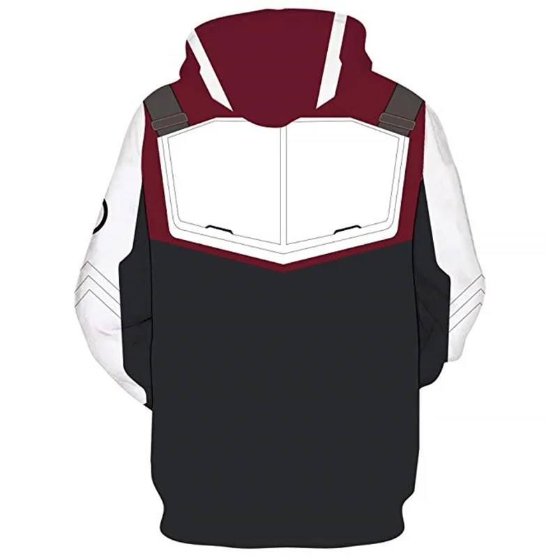 EU Size Printed Mens Marvel Pullover Sweatshirt Avengers Endgame Hoodies Men The Avengers Autumn Fashion Men Hoodie ZOOTOP BEAR
