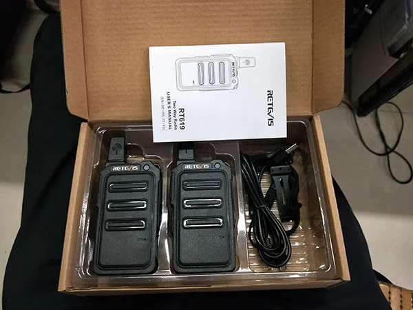 RETEVIS RT19/RT619 Walkie Talkie 6 шт. PMR радио FRS/PMR446 VOX скремблер частота прыжка двухстороннее радио приемопередатчик Comunicador