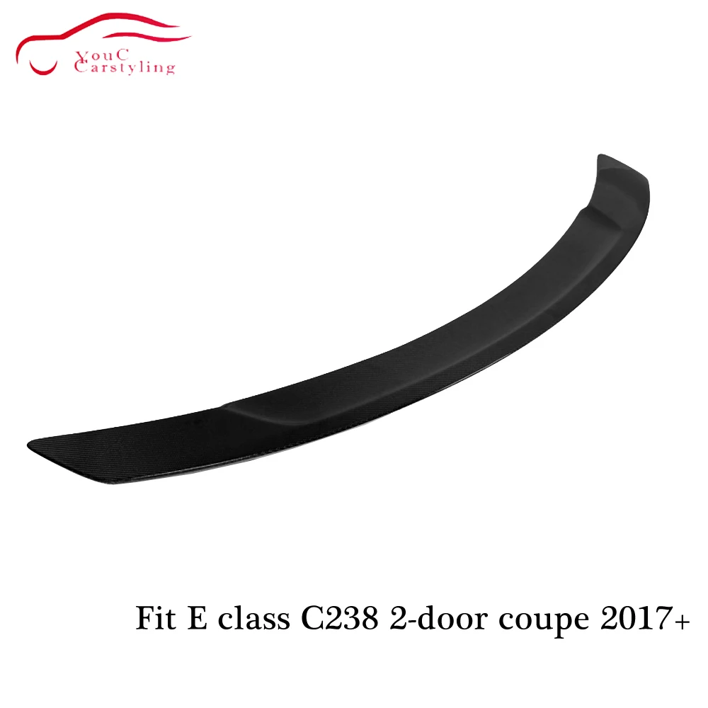 C238 задний спойлер крыло багажника для Mercedes E class W238 2 двери купе 2017 + E180 E200 E250 E300 E350