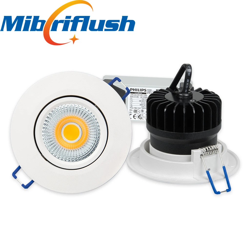 

Triac Dimmable /0-10V Dimmable /Dali Dimmable COB LED Downlight 7W CREE / Epistar Chip CRI>90 5 years warranty 100-240V