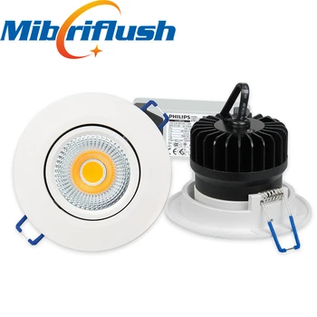 

Triac Dimmable /0-10V Dimmable /Dali Dimmable COB LED Downlight 7W CREE / Epistar Chip CRI>90 5 years warranty 100-240V