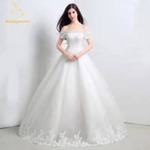 Bealegantom Ivory Off Shoulder Sweetheart Wedding Dresses 2017 Beaded Lace Up Bridal Gowns Vestido De Novia QA1106