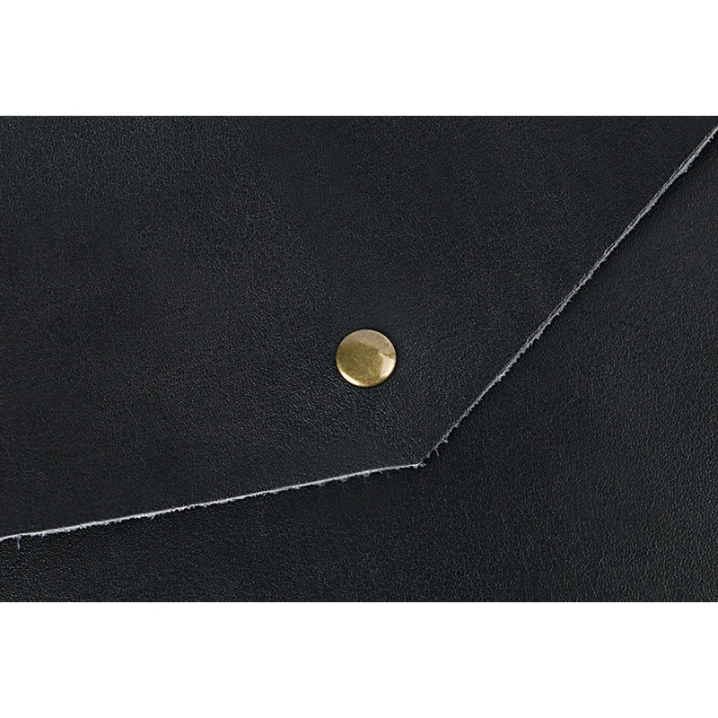 Cena A4 teczka na dokumenty skóra naturalna folder dla torba na dokumenty przypadku z klamrą do przechowywania papieru Office School zgłoszenia dostaw