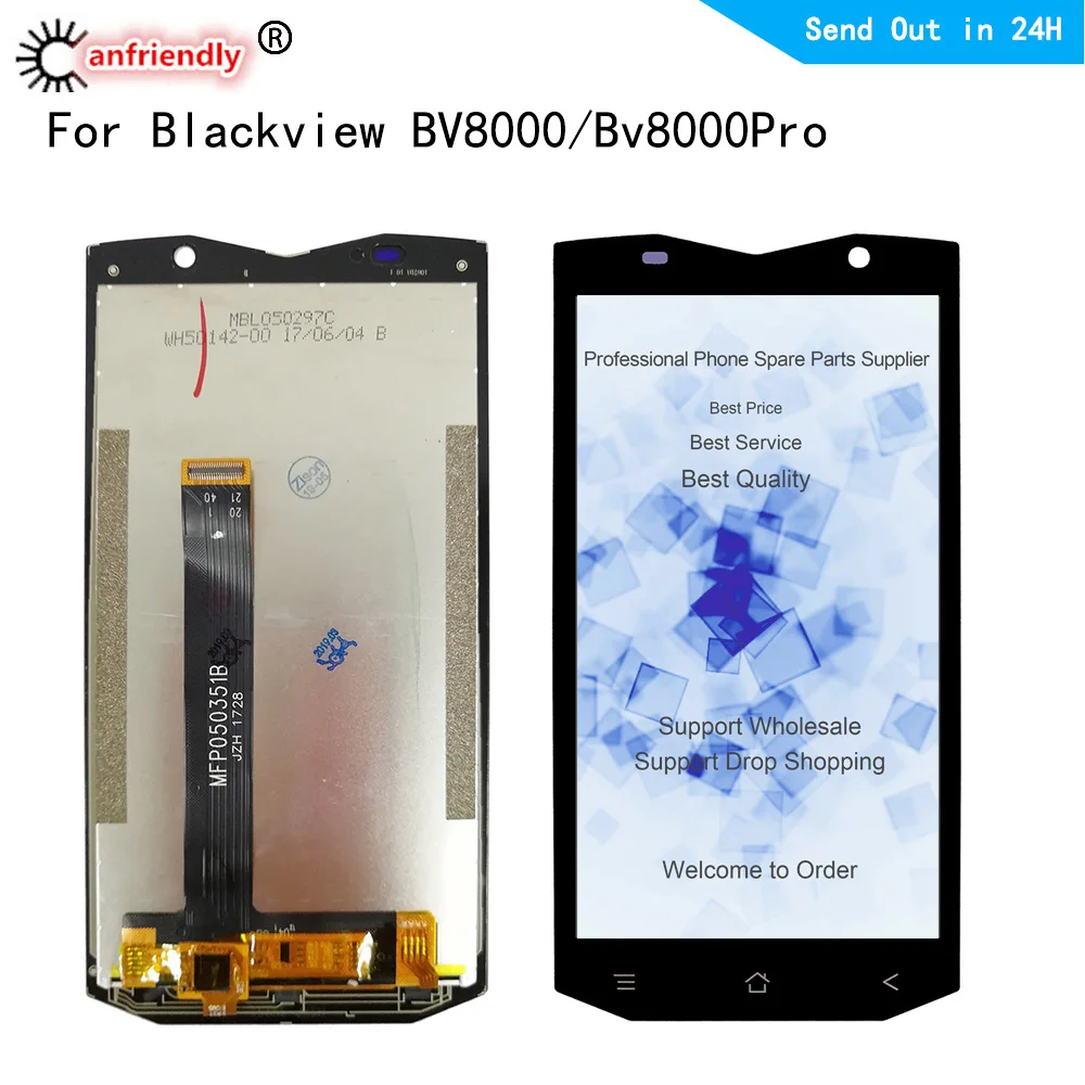 

AAA quality LCD For Blackview BV8000 bv8000pro LCD Display Touch panel Screen sensor Digitizer Assembly For Blackview BV 8000