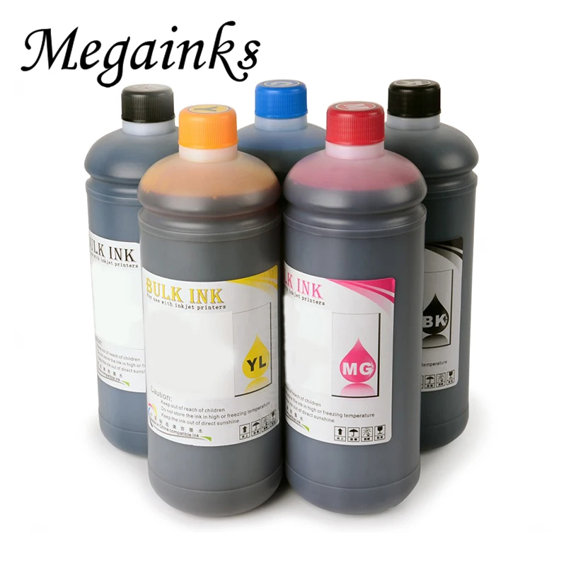 

6 Colors Pigment and Dye Refill Ink Kits for Canon iPF680 iPF685 iPF770 iPF780 iPF785 iPF670 Printer Ink 1000ML