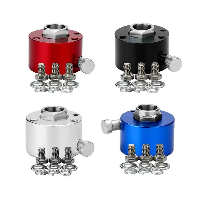 

3/4in Shaft Steering Wheel Quick Release Disconnect Hub with Push Button