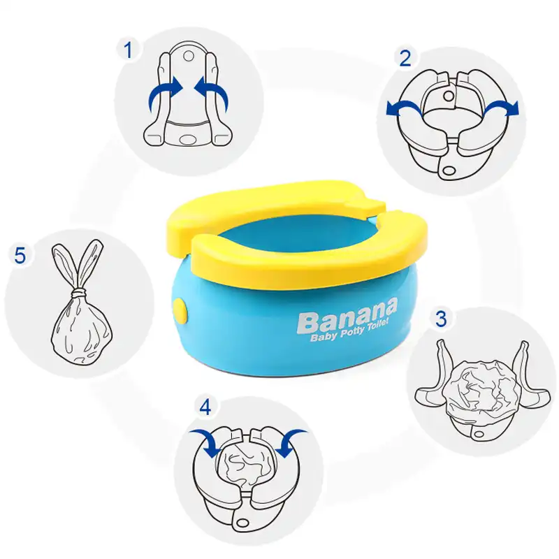 banana baby potty toilet