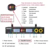 Freeboss FB-U09 двухсторонний цифровой UHF беспроводной микрофон с 2 металлическими ручками ► Фото 2/6