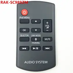 Оригинальный пульт дистанционного управления RAK-SC989ZM для Panasonic аудио Системы SC-HC05 SA-HC05 Bluetooth звук Системы Dock