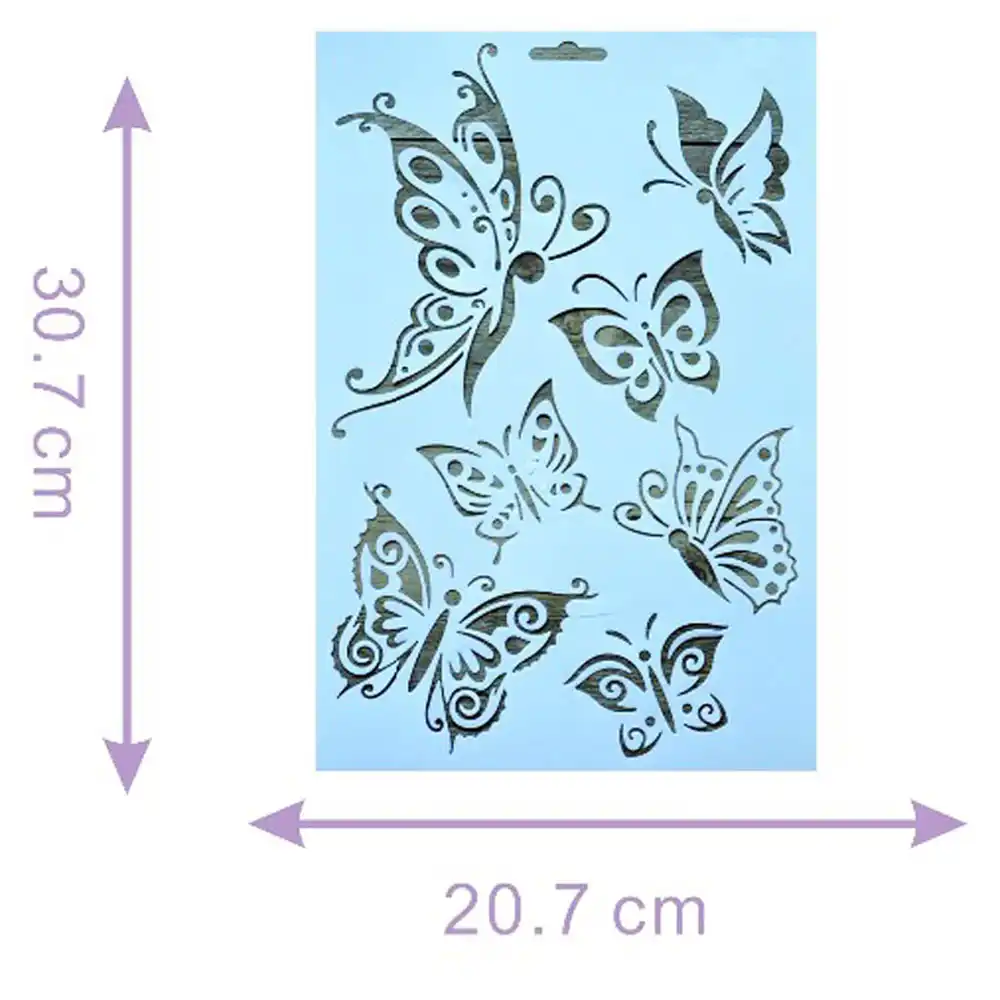 New DIY Craft Butterfly Stencils Template Painting Scrapbooking Stamps-Album