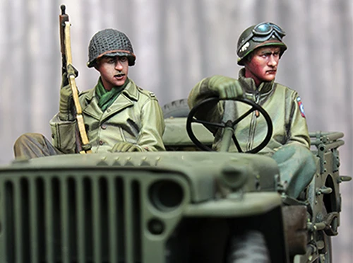Новинка несобранный набор из смолы 1/35 года мужчина солдат США сидящий (без