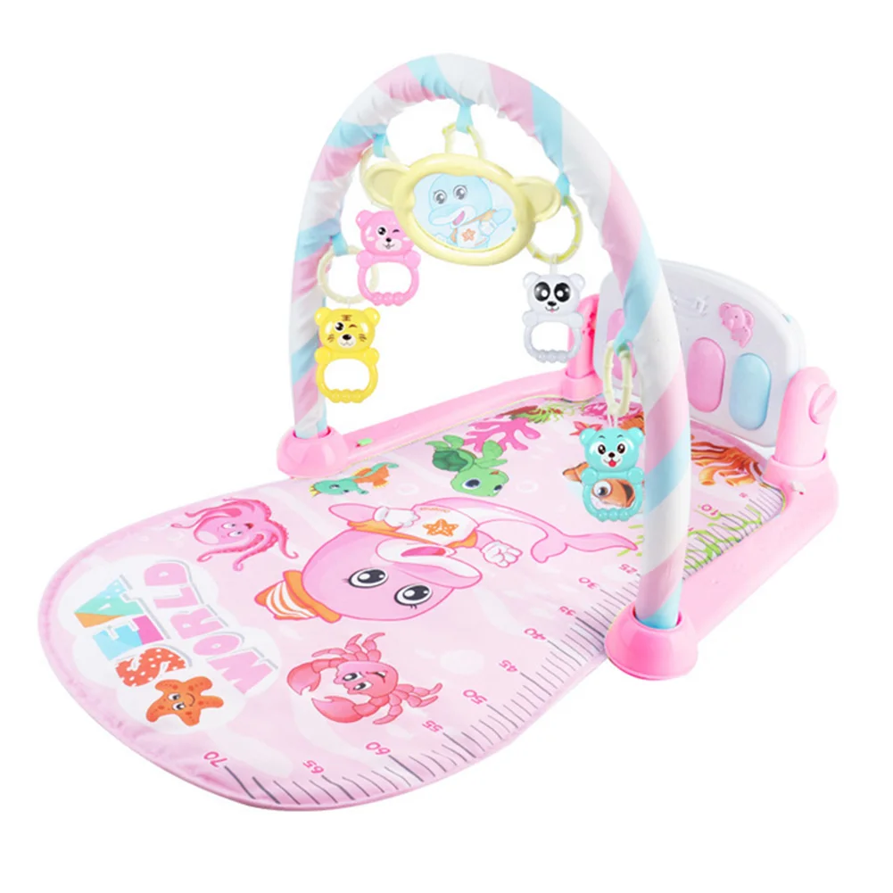Baby Play Mat Kick Piano Keyboard Music Playing Projection Mat