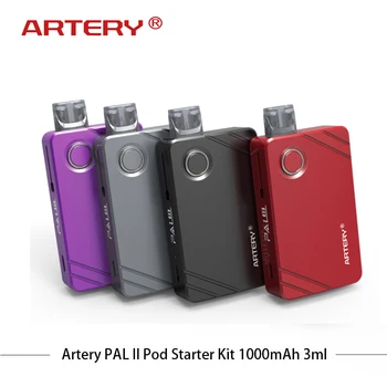

Hot Artery PAL II Pod Kit 1000mAh Battery with Mesh MTL Coil Artery PAL 2 Vape Electronic Cigarettes All-in-one Vaporizer Vs Pal