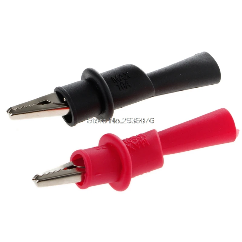 

1 Pair Alligator Crocodile Test Clip Clamp For Multimeter Tester Probe
