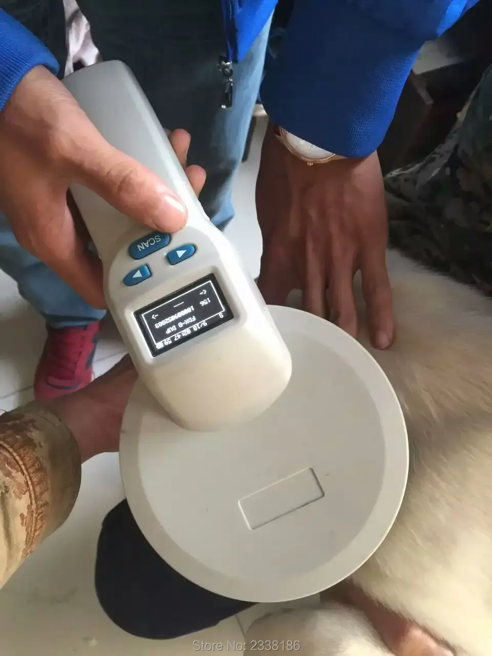Дистанционный Считыватель RFID со стеклянными тегами, считыватель домашних животных, сканер микрочипов с Bluetooth,, электронный сканер для ушных тегов
