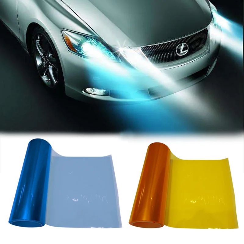 

Car-Styling 30CMX60CM Auto Car Light Headlight Taillight Tint Styling Waterproof Protective Vinyl Film Sticker Car Accessories