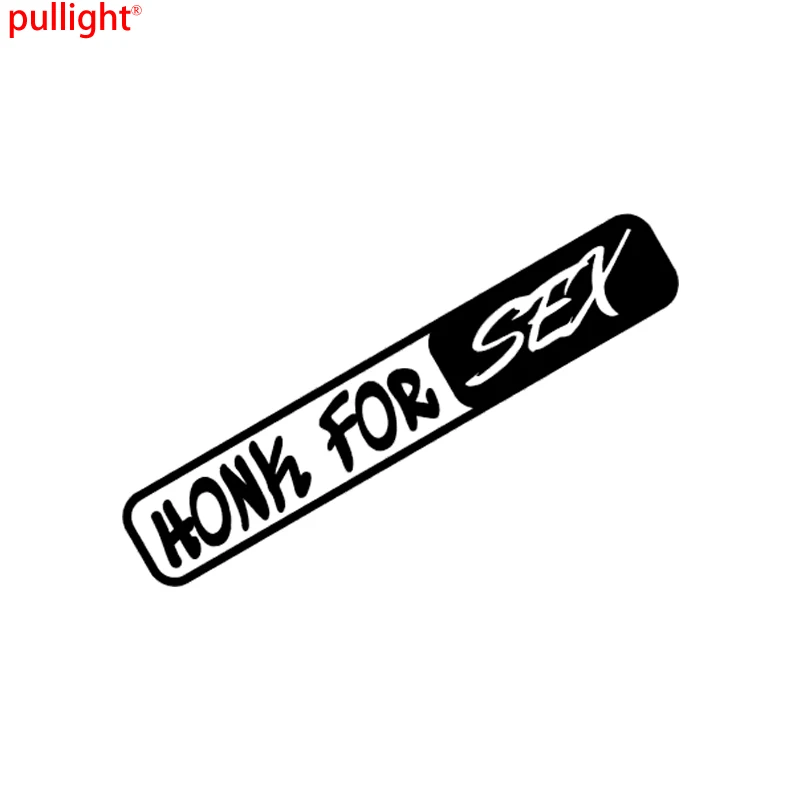 HONK FOR SEX Sticker Funny Car Decal Bumper Window Heart Trucks JDM Vinyl